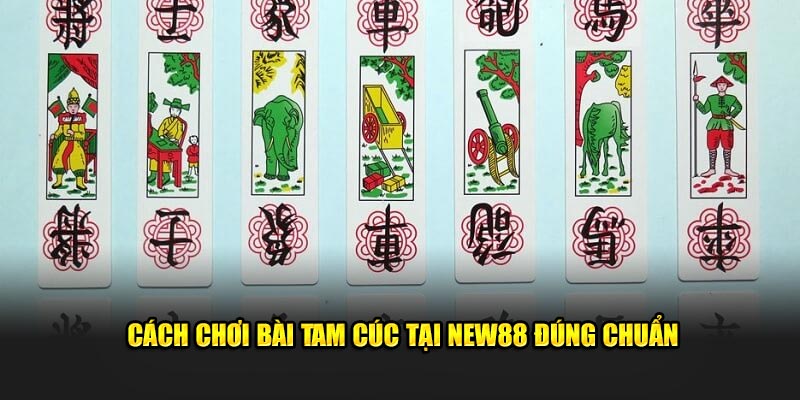 Cách chơi bài tam cúc tại New88 đúng chuẩn